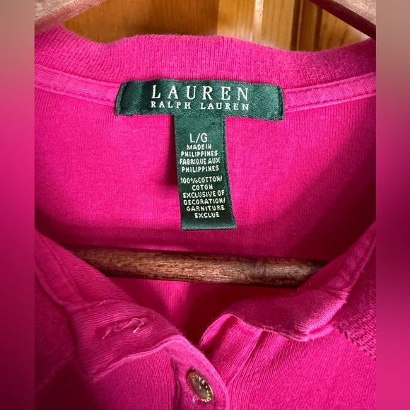 Ralph Lauren Vibrant Pink Polo Shirt - Picture 8 of 8